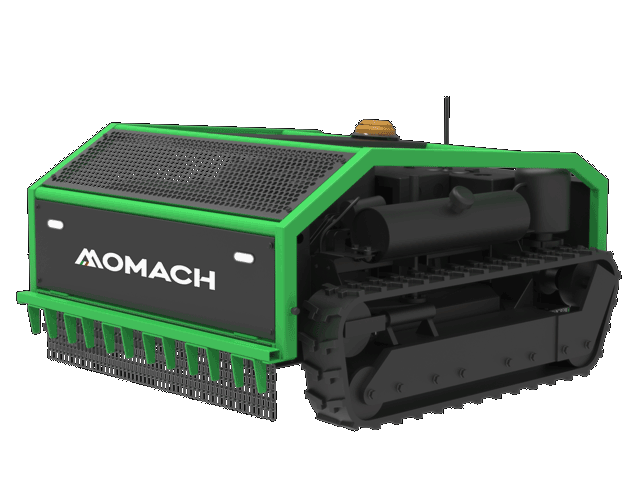 Robot radiocomandati tagliaerba trinciasarmenti di Momach
